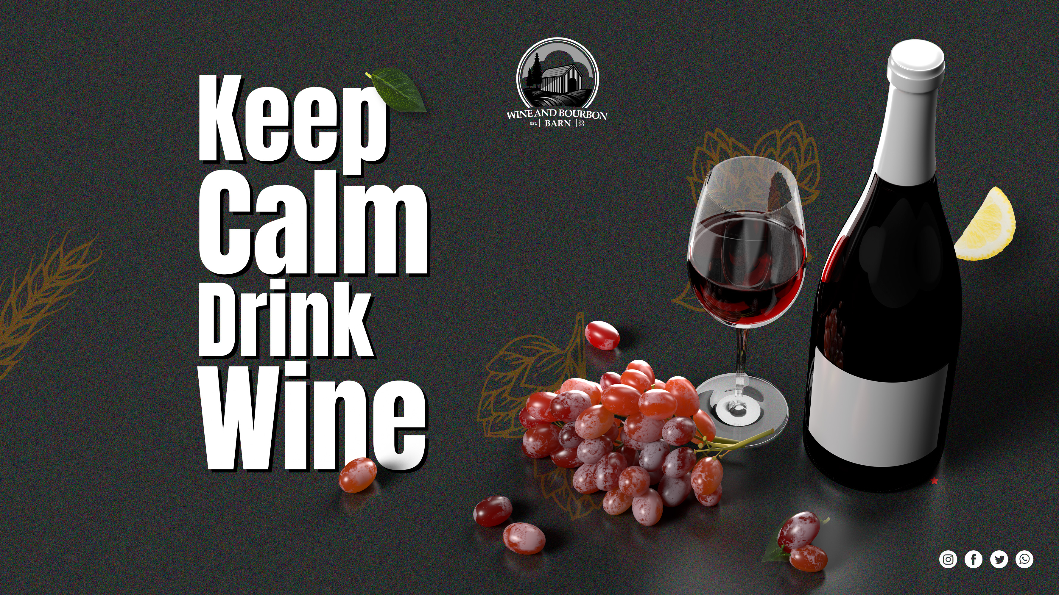 Keep Calm Drink Wine