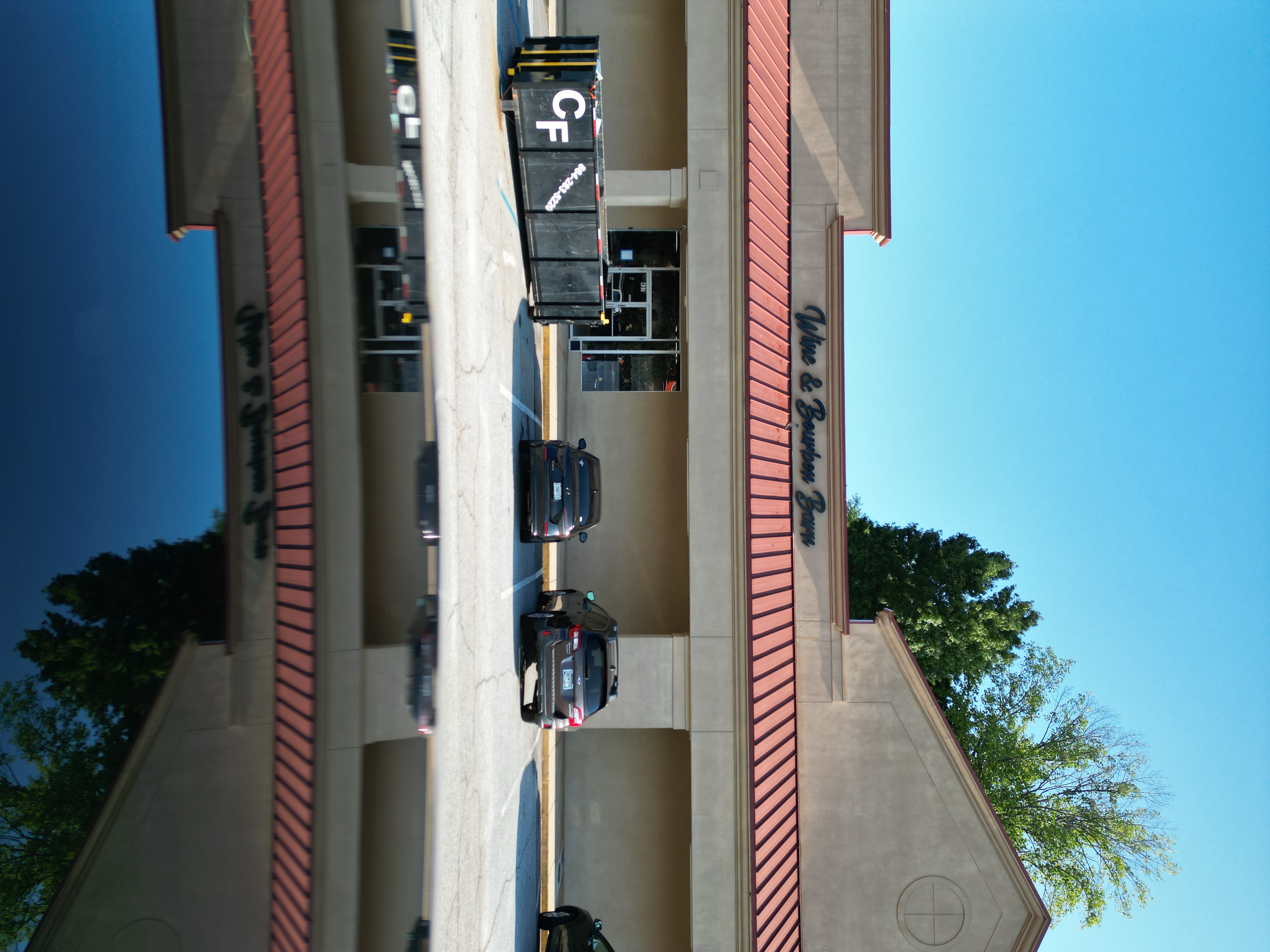 Building exterior progress